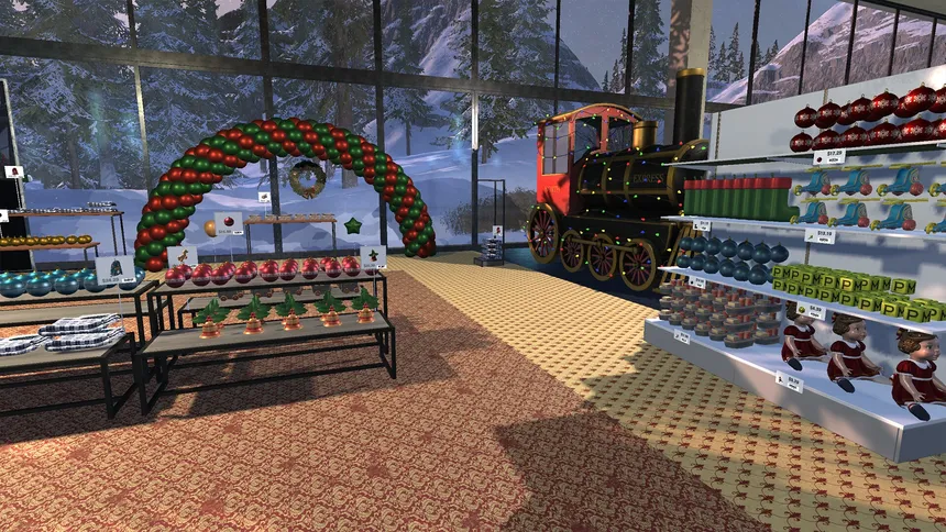 Скриншот 2 к игре Amaroo's Christmas Shop Simulator