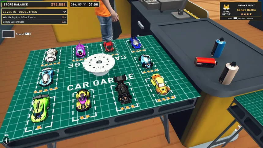 Скриншот 3 к игре Mini Racer Car Shop Simulator
