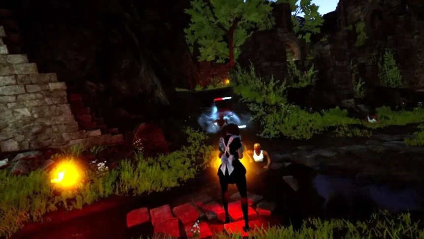 Скриншот 8 к игре Vampire Castle VR  Maiden's Adventure