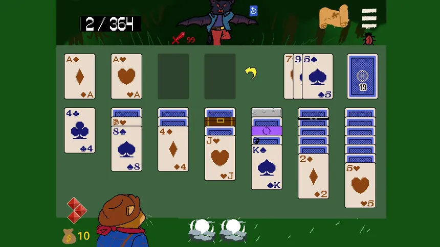 Скриншот 5 к игре Klondike's Hike: A Solitaire Roguelike