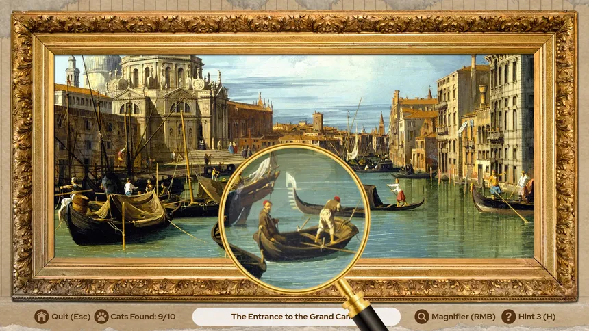 Скриншот 2 к игре Cats of Mona Lisa - A hidden object game