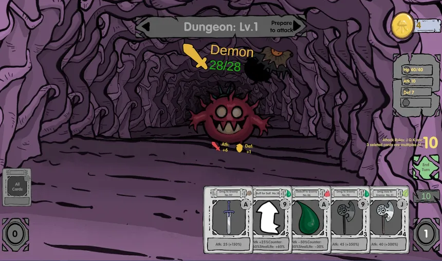 Скриншот 1 к игре Q Dungeon 地穴抓娃娃