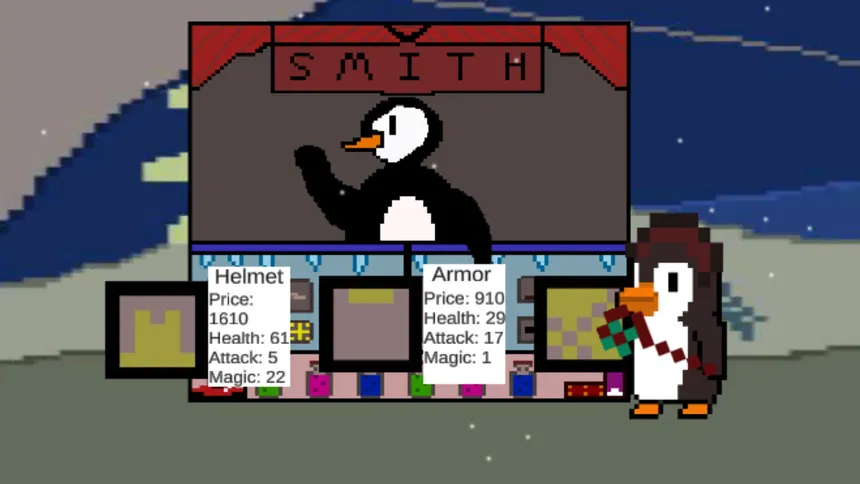 Скриншот 2 к игре Tower Of Penguinaria