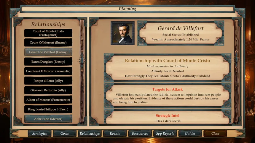 Скриншот 6 к игре The Count of Monte Cristo