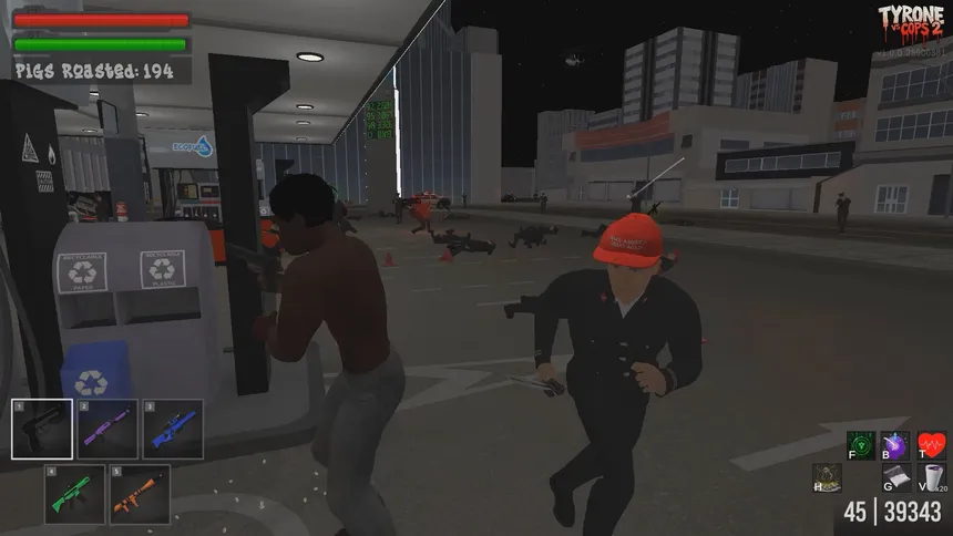 Скриншот 2 к игре TYRONE vs COPS 2