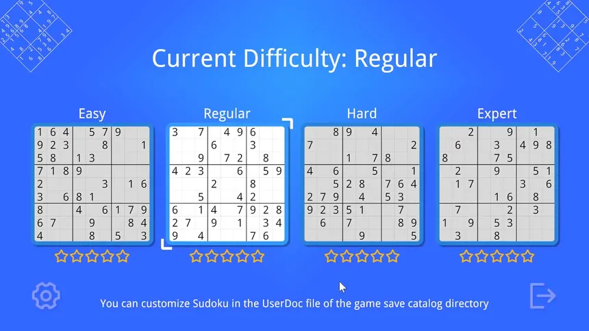 Скриншот 2 к игре Minimalist Sudoku