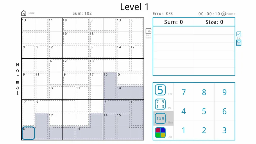 Скриншот 8 к игре Minimalist Sudoku
