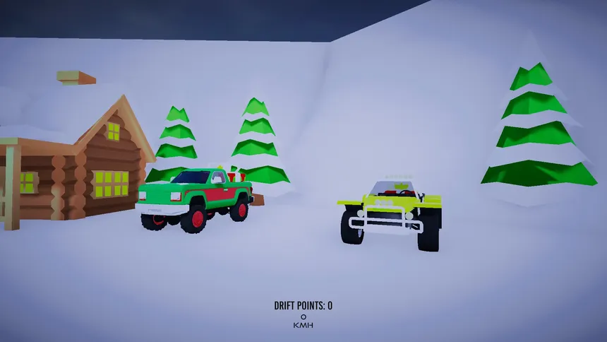 Скриншот 1 к игре Christmas Drift - Delivery Simulator