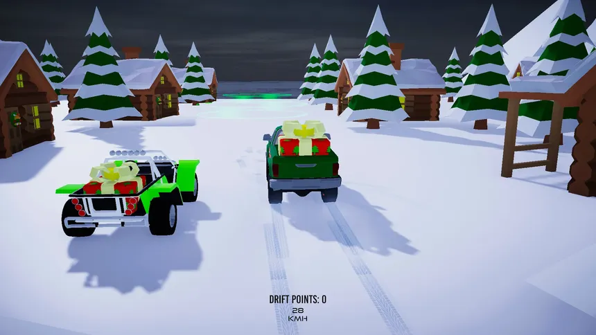 Скриншот 3 к игре Christmas Drift - Delivery Simulator