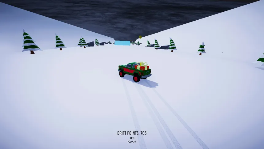 Скриншот 4 к игре Christmas Drift - Delivery Simulator