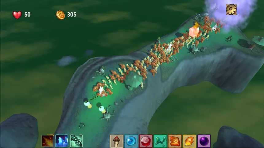 Скриншот 1 к игре Elemental colossus