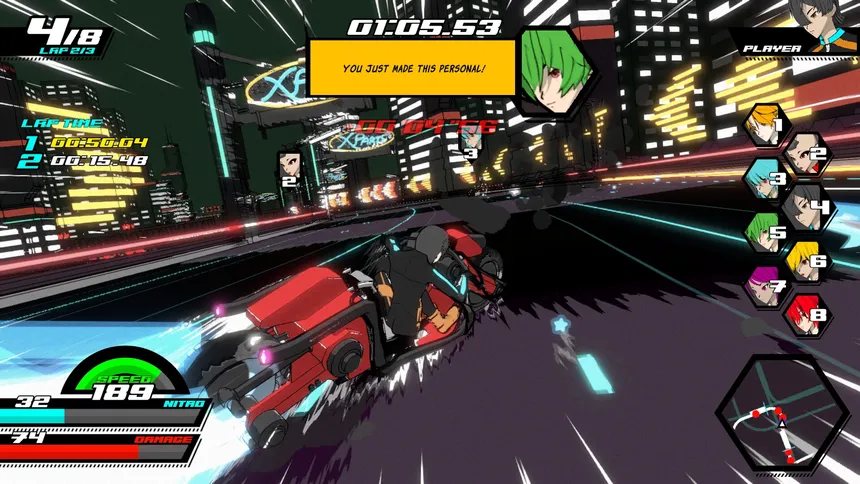 Скриншот 3 к игре Neon Apex: Beyond the Limit