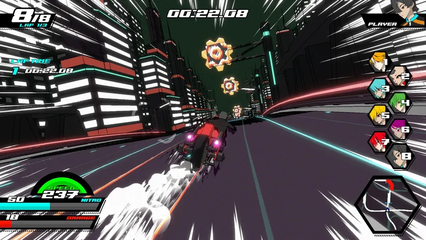 Скриншот 4 к игре Neon Apex: Beyond the Limit