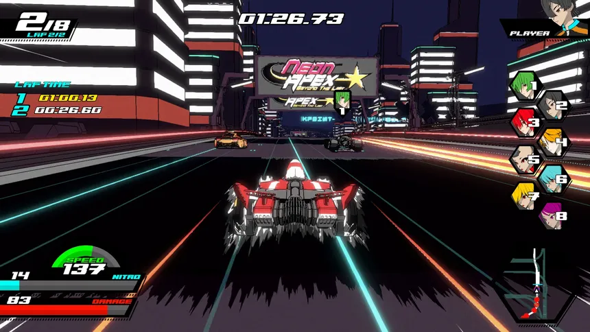 Скриншот 6 к игре Neon Apex: Beyond the Limit