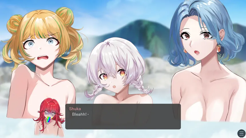 Скриншот 3 к игре 温泉でお酒を飲もう！～Drinking in the hot spring!～