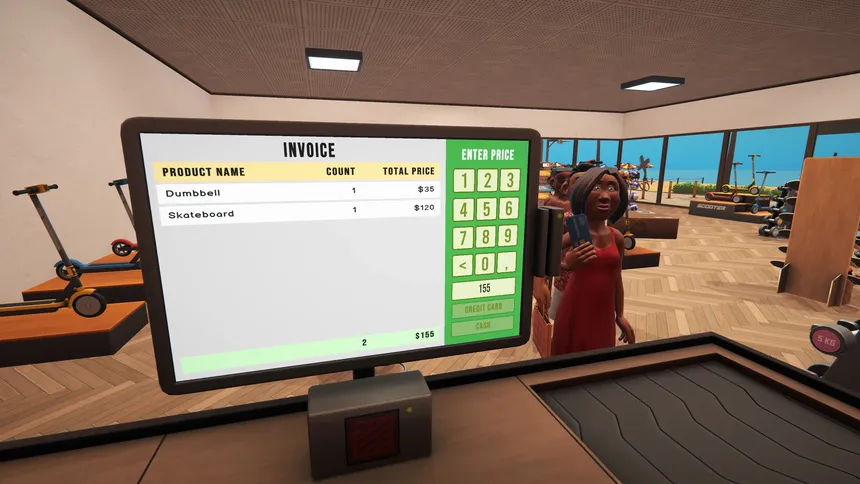 Скриншот 2 к игре Beach Outlet Simulator
