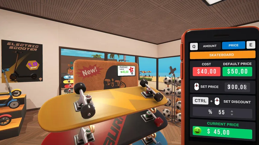 Скриншот 3 к игре Beach Outlet Simulator