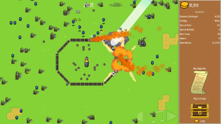 Скриншот 1 к игре All Aboard! Поезд-Экспресс Обороны
