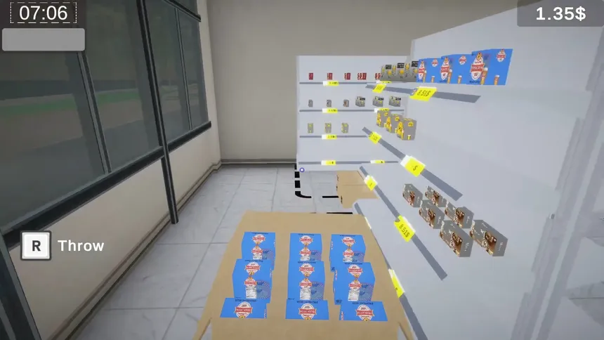 Скриншот 1 к игре Supermarket Simulator Pro