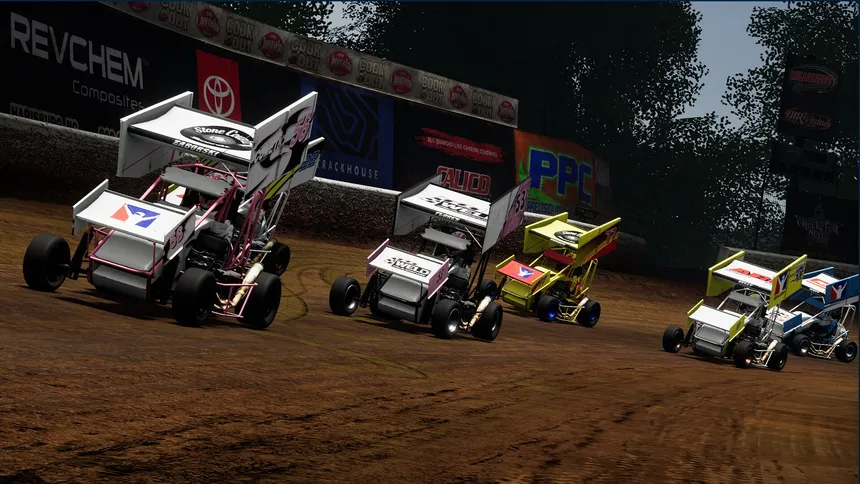 Скриншот 3 к игре World of Outlaws: Dirt Racing 24 Gold Edition