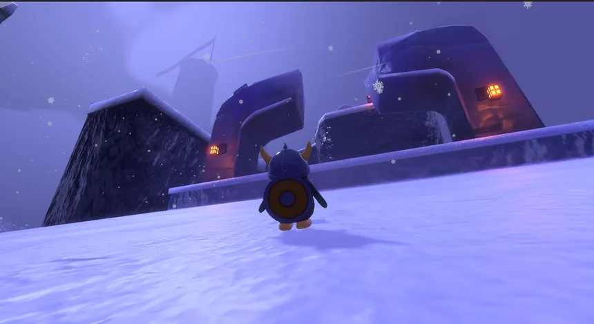 Скриншот 3 к игре Pingbert's Snow Ride