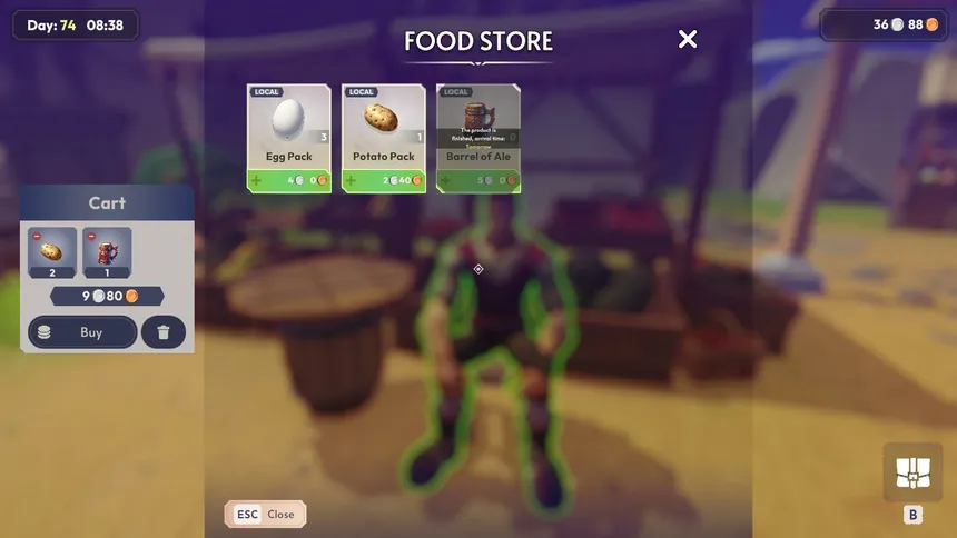 Скриншот 3 к игре The Tavern Tales: Medieval Simulator