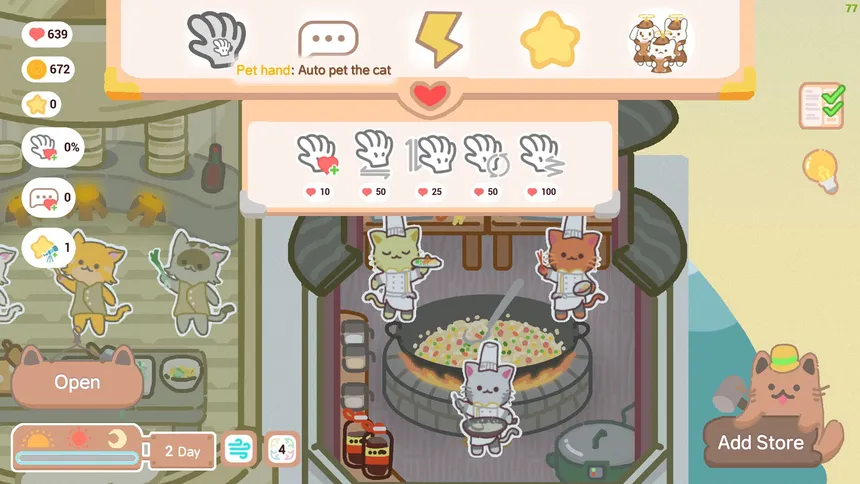 Скриншот 1 к игре Kitten Food Alley