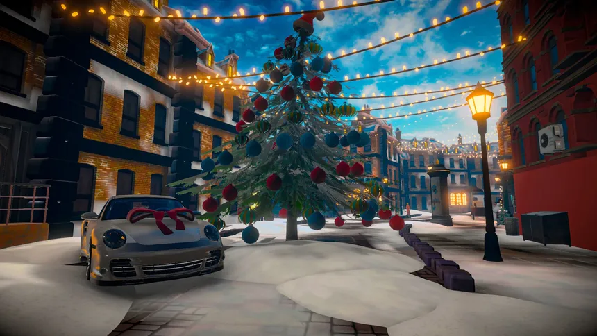 Скриншот 1 к игре Christmas Store: Santa's Supermarket Simulator