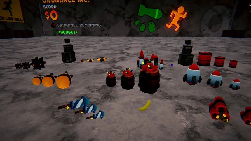 Скриншот 1 к игре Ordnance Inc - An Explosive VR Throwing Game