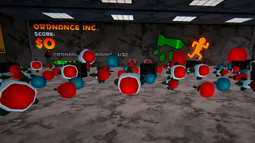 Скриншот 3 к игре Ordnance Inc - An Explosive VR Throwing Game