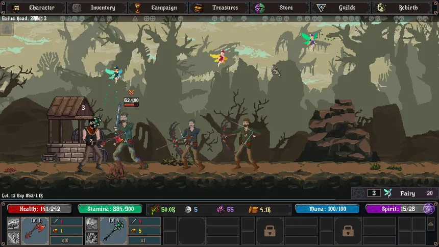 Скриншот 1 к игре Gothic Clicker