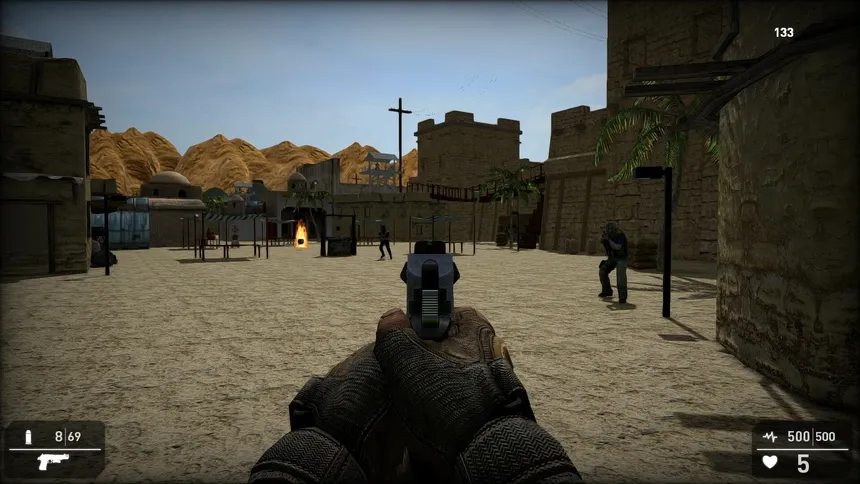Скриншот 1 к игре Enemy Territory Terrorists Takedown