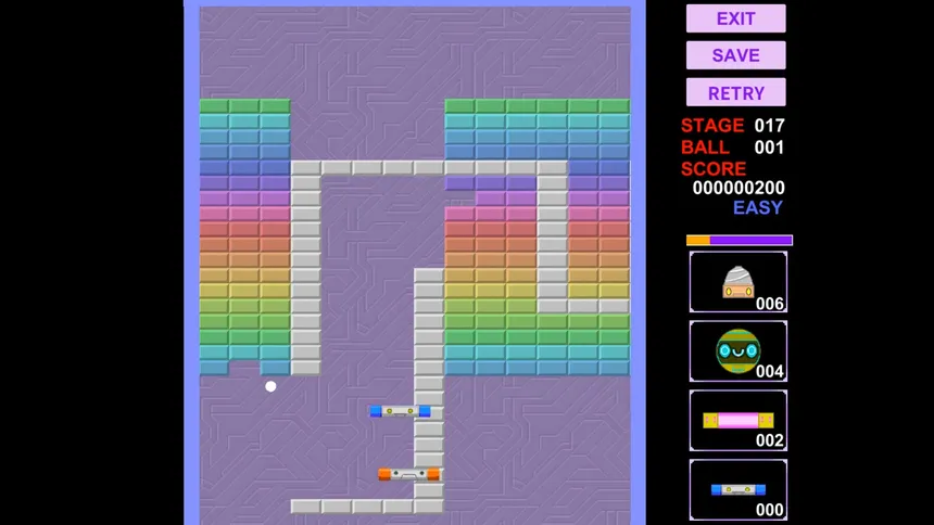 Скриншот 2 к игре Blockers - Advanced BreakOut