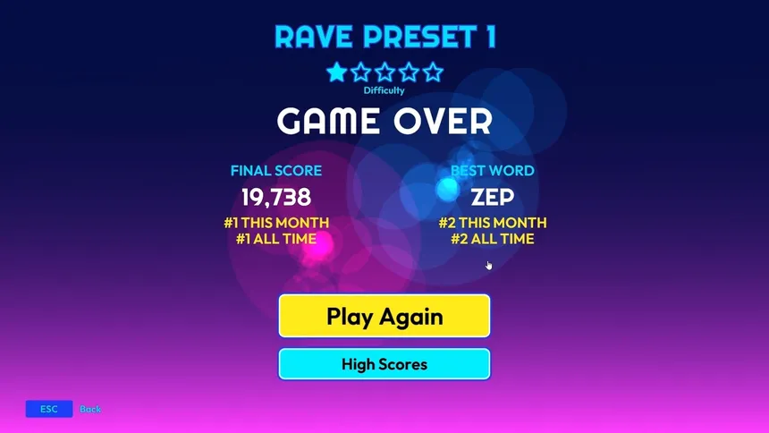 Скриншот 4 к игре Word Rave