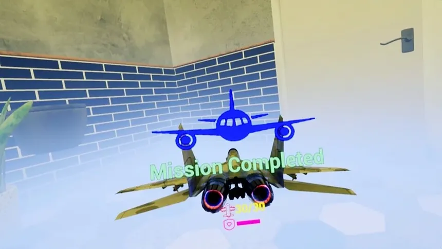 Скриншот 4 к игре Re shrinking conflict: VR indoor air battle