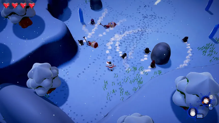 Скриншот 5 к игре Snowman Mo