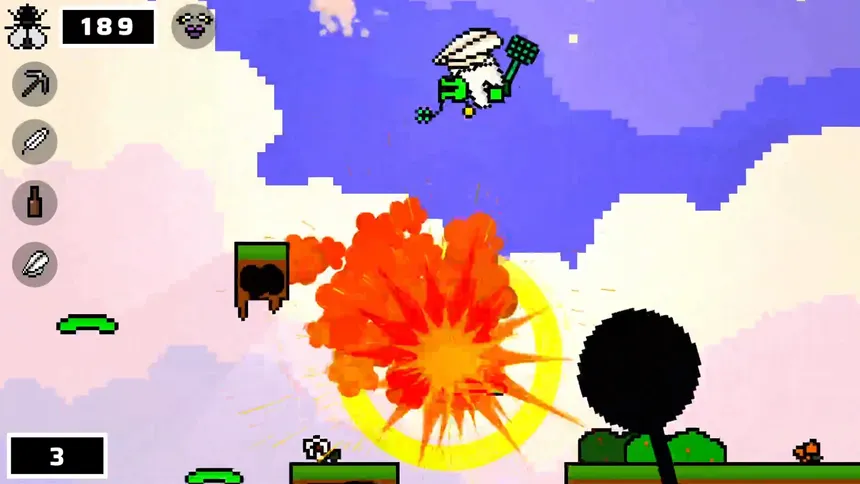Скриншот 1 к игре Technically Frogs Can Fly