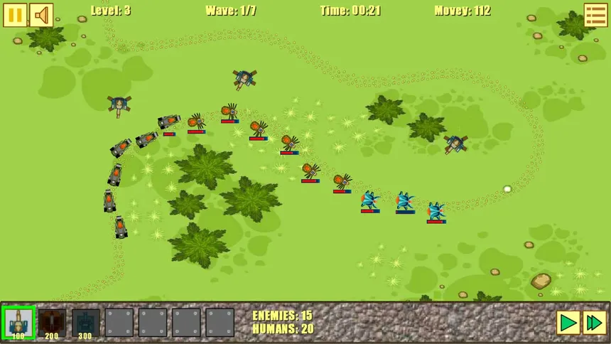 Скриншот 1 к игре Military Defense