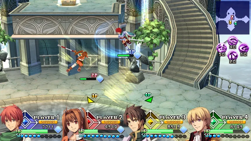 Скриншот 1 к игре Ys vs. Trails in the Sky: Alternative Saga