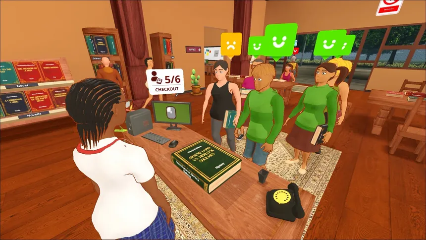 Скриншот 5 к игре LIBRITOPIA: Librarian Simulator