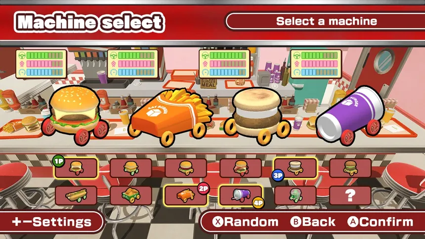 Скриншот 2 к игре BURGER RACE
