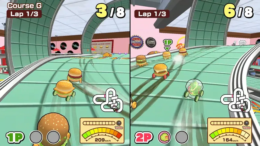 Скриншот 4 к игре BURGER RACE