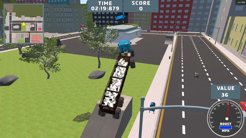 Скриншот 2 к игре Monster Trucking