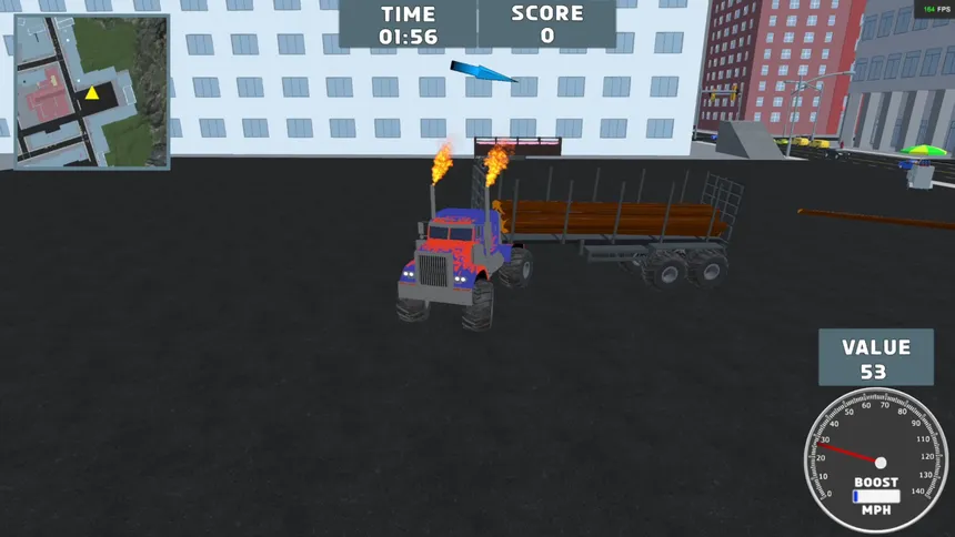 Скриншот 3 к игре Monster Trucking