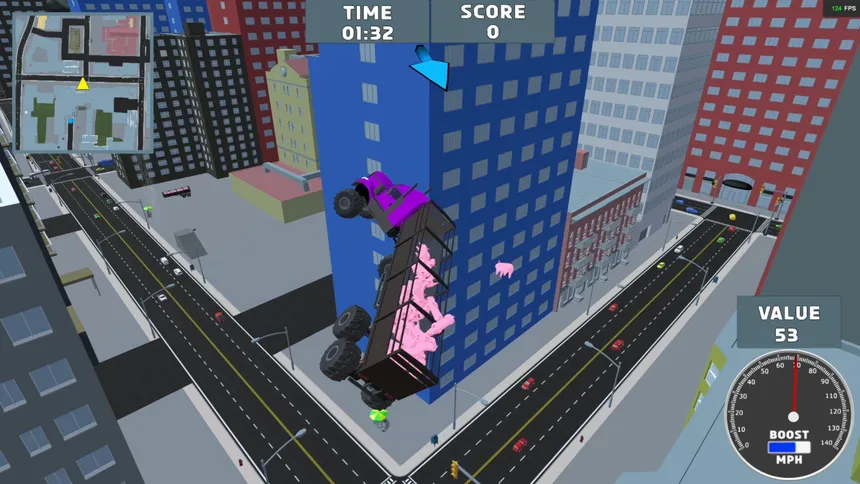 Скриншот 6 к игре Monster Trucking