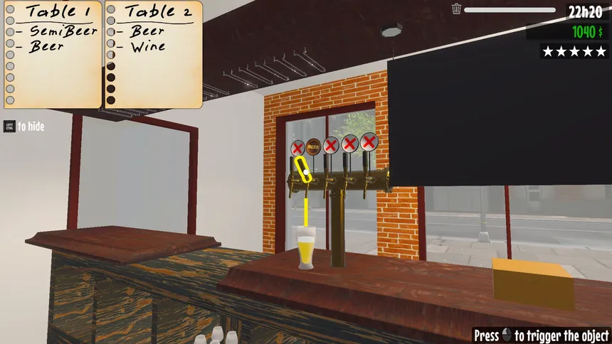 Скриншот 1 к игре Barman Simulator