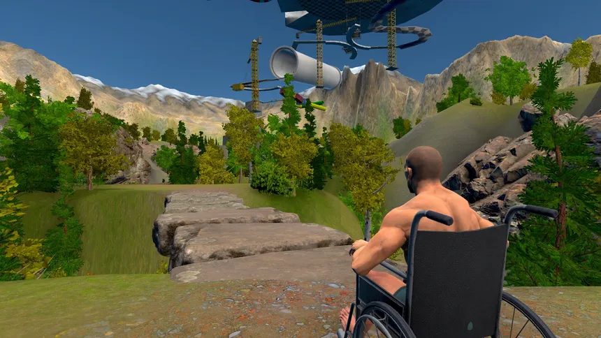 Скриншот 1 к игре a Difficult game about Wheelchair