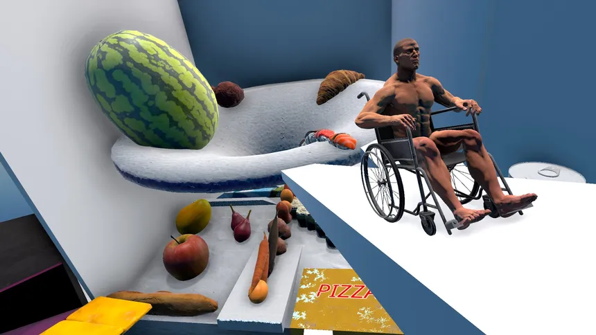 Скриншот 4 к игре a Difficult game about Wheelchair