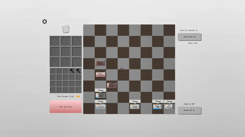 Скриншот 2 к игре Auto GUI Battler