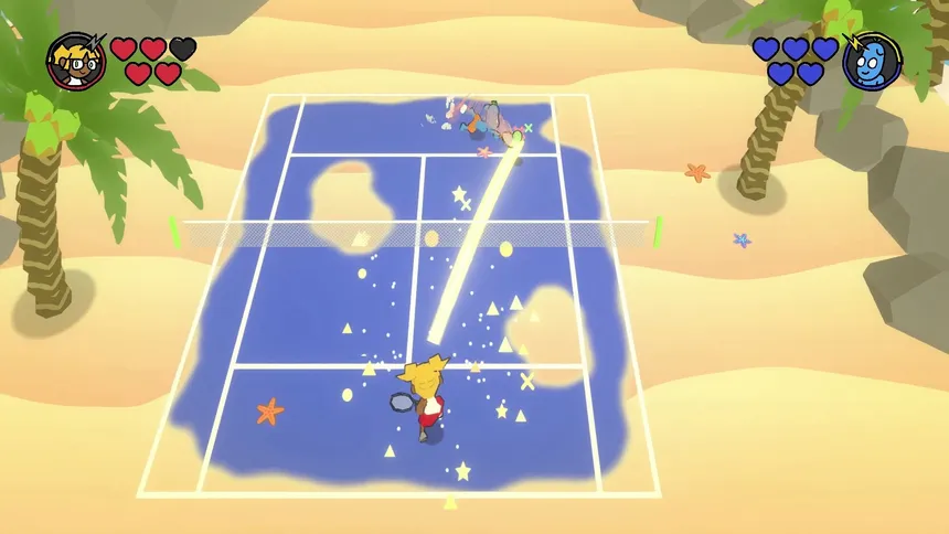 Скриншот 1 к игре Quacolé Tennis